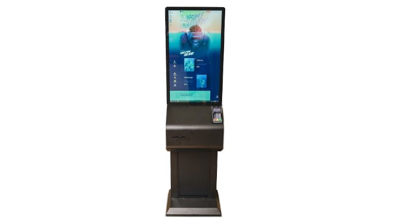 Selling and information posts (kiosk)